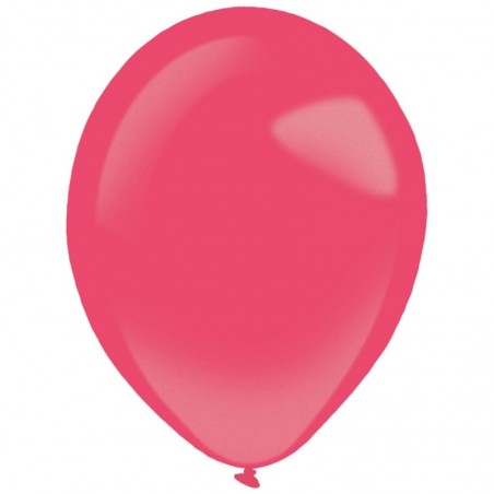 Balony metaliczne Decorator 35 cm - 14" czerwone Apple Red - 50 sztuk