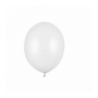 Balony metaliczne Strong 12 cm białe błyszczące Metallic Pure White - 100 sztuk