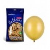 Balony metaliczne Strong 30 cm złote błyszczące Metallic Gold - 100 sztuk