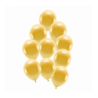 Balony metaliczne Strong 30 cm złote błyszczące Metallic Gold - 50 sztuk