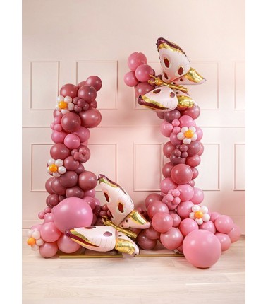 Balony Strong 12 cm burgundowy Pastel Burgundy - 100 sztuk