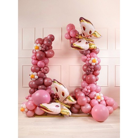 Balony Strong 12 cm burgundowy Pastel Burgundy - 100 sztuk