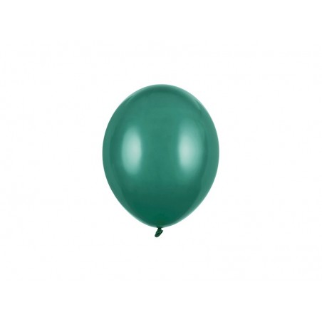 Balony Strong 12 cm butelkowa zieleń Pastel Bottle Green - 100 sztuk