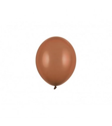 Balony Strong 12 cm ciemne kawowe Pastel Mocca - 100 sztuk