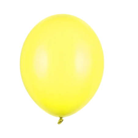 Balony Strong 12 cm cytrynowe Pastel Lemon Zest - 100 sztuk