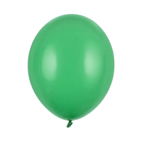 Balony Strong 12 cm emeraldowe Pastel Emerald Green - 100 sztuk