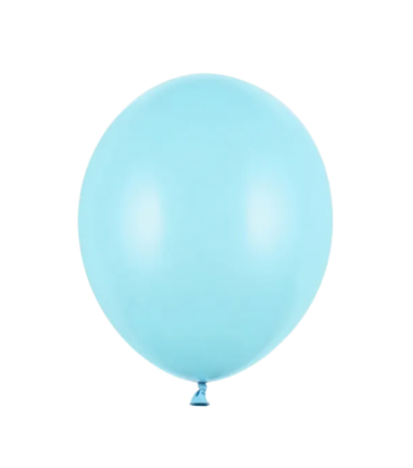 Balony Strong 12 cm jasnoniebieskie Pastel Light Blue - 100 sztuk