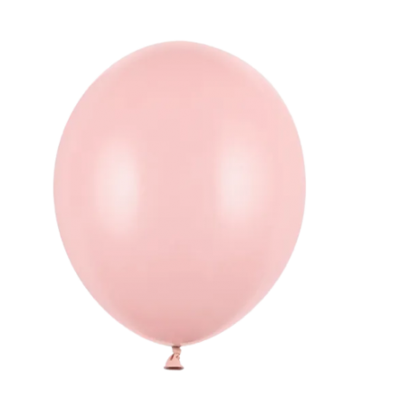 Balony Strong 12 cm jasnoróżowe Pastel Pale Pink - 100 sztuk
