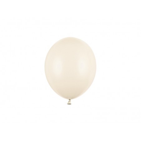 Balony Strong 12 cm jasny alabaster, beżowe Pastel Light Nude - 100 sztuk