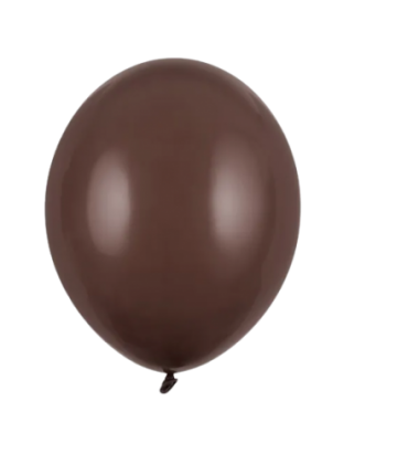 Balony Strong 12 cm kakaowe Pastel Cocoa Brown - 100 sztuk