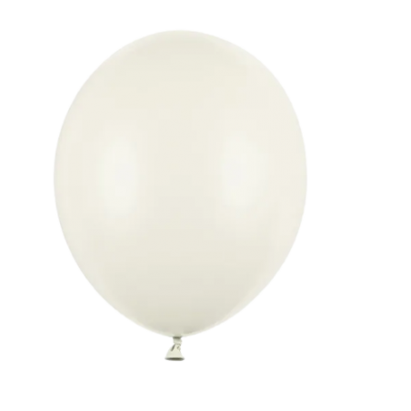 Balony Strong 12 cm kremowe Pastel Light Cream - 100 sztuk