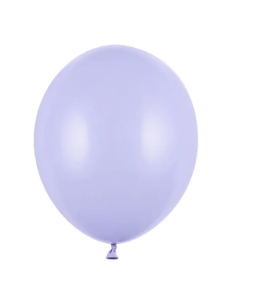 Balony Strong 12 cm liliowe Pastel Light Lilac - 100 sztuk