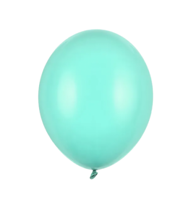 Balony Strong 12 cm miętowe Pastel Light Mint - 100 sztuk