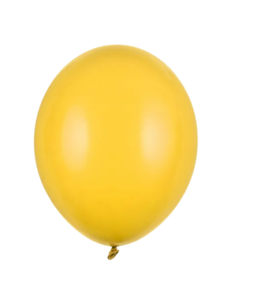 Balony Strong 12 cm miodowe Pastel Honey Yellow - 100 sztuk