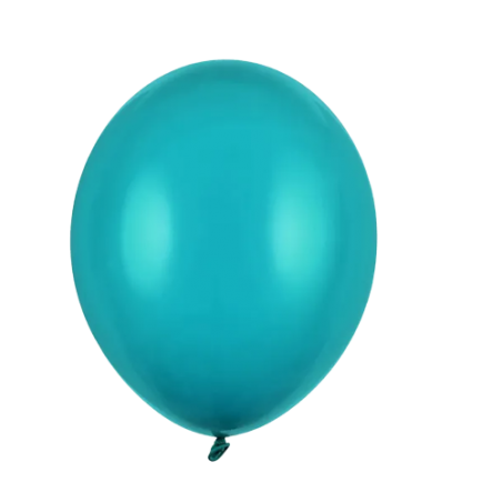 Balony Strong 12 cm niebieska laguna Pastel Lagoon Blue - 100 sztuk