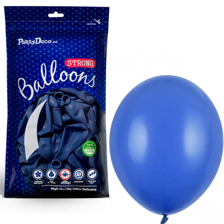 Balony Strong 12 cm niebieskie Pastel Blue - 100 sztuk