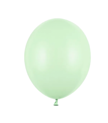 Balony Strong 12 cm pistacjowe Pastel Pistachio - 100 sztuk