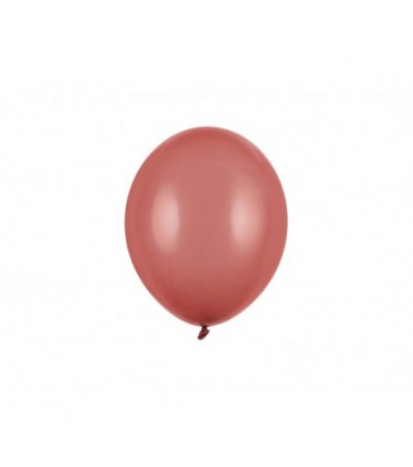 Balony Strong 23 cm burgundowy Pastel Burgundy - 10 sztuk