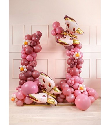 Balony Strong 23 cm burgundowy Pastel Burgundy - 10 sztuk