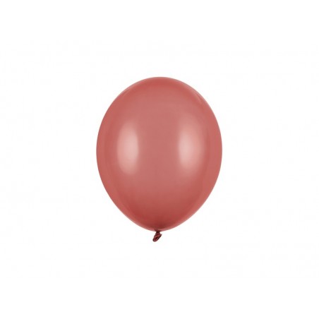 Balony Strong 23 cm burgundowy Pastel Burgundy - 100 sztuk