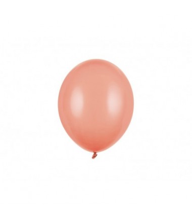 Balony Strong 23 cm ciemne brzoskwiniowe Pastel Peach - 50 sztuk