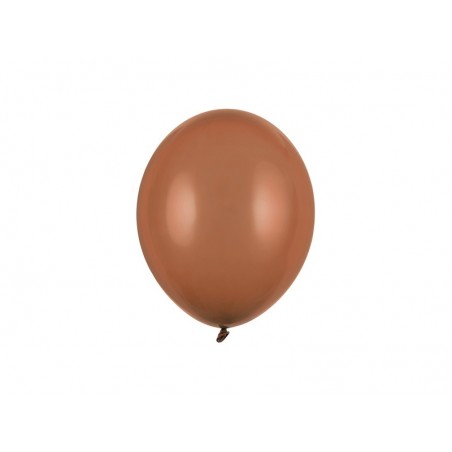 Balony Strong 23 cm ciemne kawowe Pastel Mocca - 100 sztuk