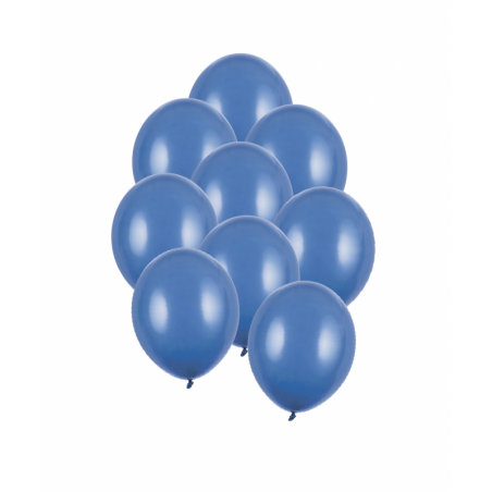 Balony Strong 23 cm granatowe Pastel Navy Blue - 10 sztuk