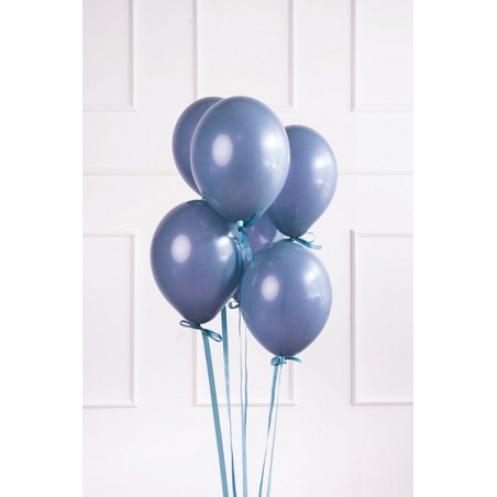 Balony Strong 23 cm granatowe Pastel Navy Blue - 100 sztuk