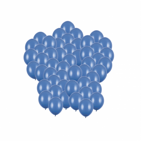 Balony Strong 23 cm granatowe Pastel Navy Blue - 50 sztuk