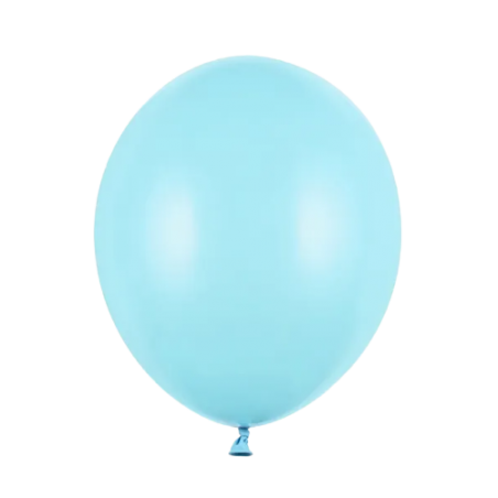 Balony Strong 23 cm jasnoniebieskie Pastel Light Blue - 100 sztuk