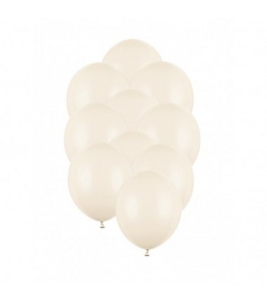 Balony Strong 23 cm jasny alabaster Pastel Light Nude - 10 sztuk