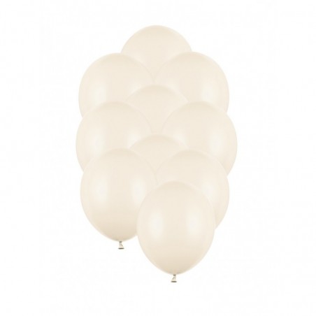 Balony Strong 23 cm jasny alabaster, beżowe Pastel Light Nude - 100 sztuk