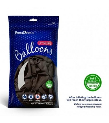 Balony Strong 23 cm kakaowe Pastel Cocoa Brown - 100 sztuk