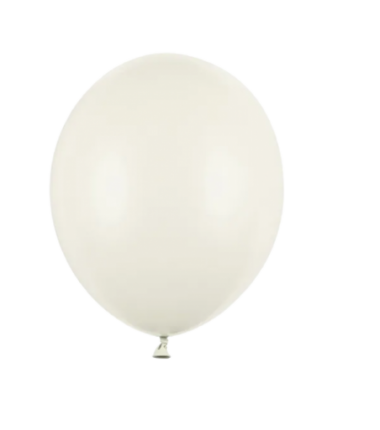 Balony Strong 23 cm kremowe Pastel Light Cream - 100 sztuk