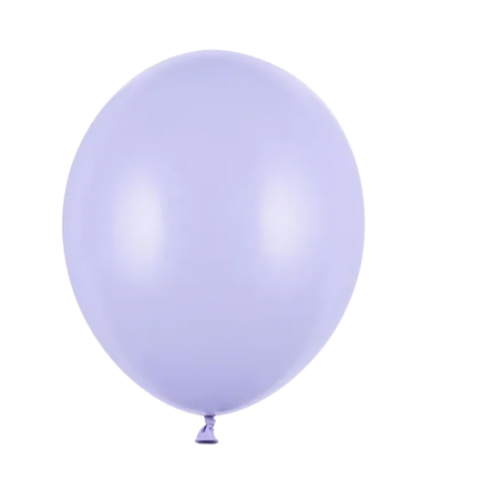 Balony Strong 23 cm liliowe Pastel Light Lilac - 100 sztuk
