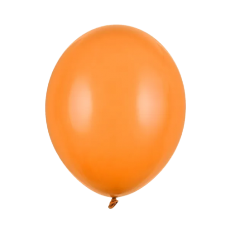 Balony Strong 23 cm mandarynkowe Pastel Mand. Orange - 100 sztuk
