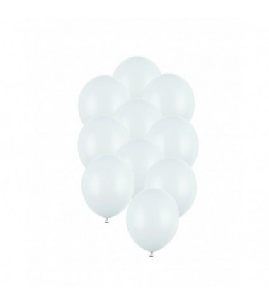 Balony Strong 23 cm mglisty niebieski Pastel Light Misty Blue - 10 sztuk
