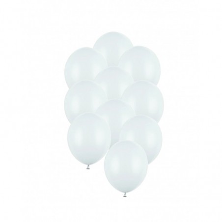 Balony Strong 23 cm mglisty niebieski Pastel Light Misty Blue - 10 sztuk