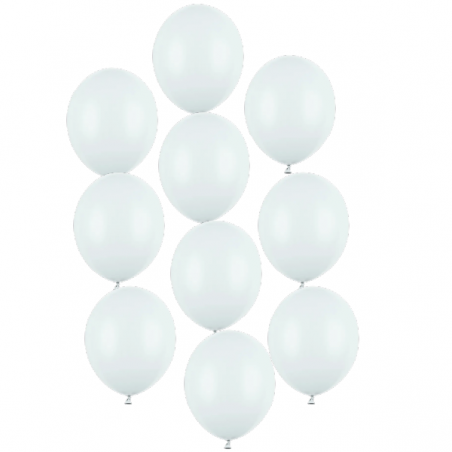 Balony Strong 23 cm mglisty niebieski Pastel Light Misty Blue - 10 sztuk