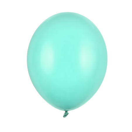Balony Strong 23 cm miętowe Pastel Light Mint - 100 sztuk