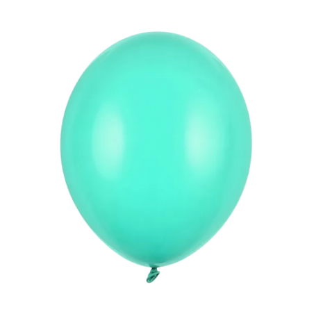 Balony Strong 23 cm miętowo-zielone Pastel Mint Green - 100 sztuk