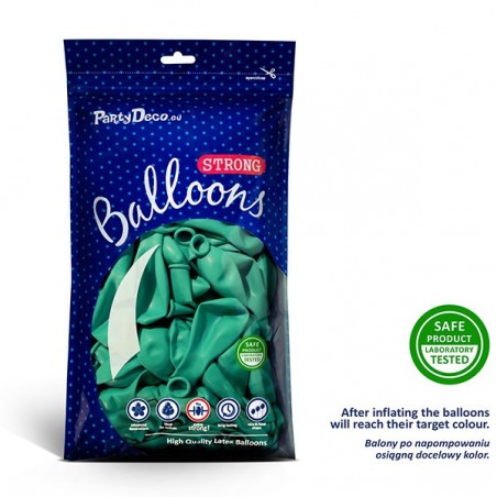 Balony Strong 23 cm seledynowe Pastel Aquamarine - 100 sztuk