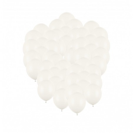 Balony Strong 23 cm złamana biel Pastel Off-white - 50 sztuk