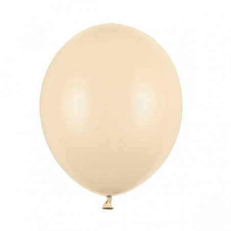 Balony Strong 30 cm beżowe alabastrowe Pastel Alabaster Nude - 50 sztuk