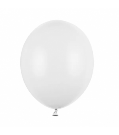 Balony Strong 30 cm białe Pastel Pure White - 100 sztuk