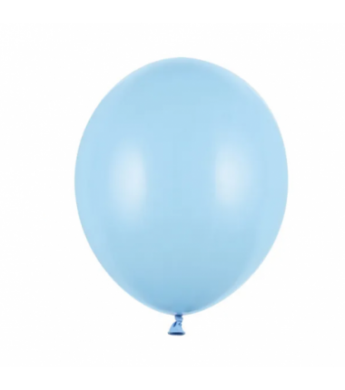 Balony Strong 30 cm błękitne Pastel Baby Blue - 100 sztuk