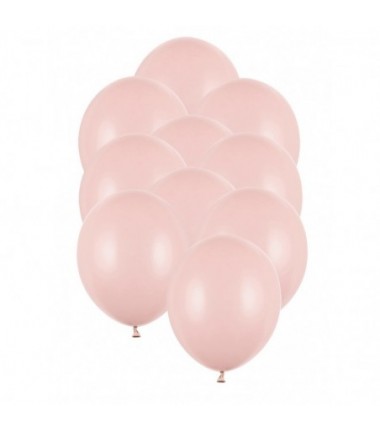 Balony Strong 30 cm brudny róż Pastel Dusty Rose - 10 sztuk