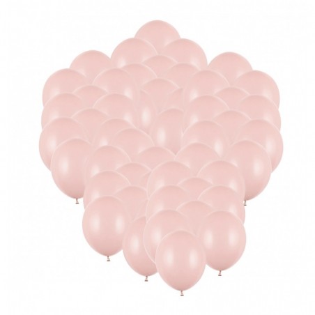 Balony Strong 30 cm Brudny róż Pastel Dusty Rose - 50 sztuk