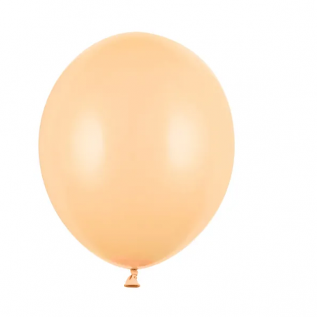 Balony Strong 30 cm brzoskwiniowe Pastel Light Peach - 100 sztuk
