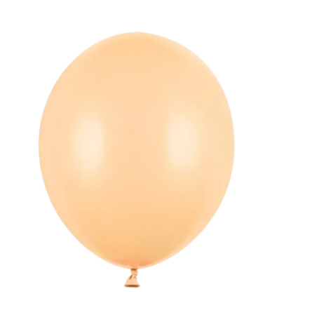 Balony Strong 30 cm brzoskwiniowe Pastel Light Peach - 50 sztuk